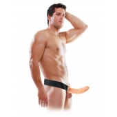 Полый страпон 8  Hollow Strap-On телесного цвета - 19 см. - Pipedream - купить с доставкой в Копейске