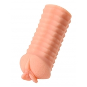Телесный реалистичный мастурбатор-вагина Elegance.006 с вибрацией - KOKOS - в Копейске купить с доставкой