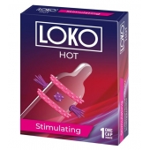Стимулирующая насадка на пенис LOKO HOT с возбуждающим эффектом - Sitabella - в Копейске купить с доставкой
