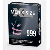 Стимулирующая насадка на пенис MEN SIZE 999 - Sitabella - в Копейске купить с доставкой
