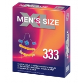 Стимулирующая насадка на пенис MEN SIZE 333 - Sitabella - в Копейске купить с доставкой