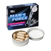 Пищевой концентрат для мужчин MANS FORCE  - 12 капсул - Sitabella - купить с доставкой в Копейске