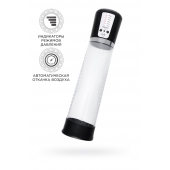 Прозрачная автоматическая помпа для пениса Sigurd - Sexus - в Копейске купить с доставкой