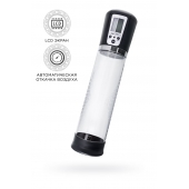 Прозрачная автоматическая помпа для пениса Alrik - Sexus - в Копейске купить с доставкой