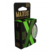 Презервативы в пластиковом кейсе MAXUS AIR Mixed - 3 шт. - Maxus - купить с доставкой в Копейске