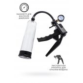 Прозрачная механическая помпа для пениса Viggo - Sexus - в Копейске купить с доставкой