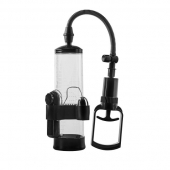 Прозрачная вакуумная помпа с вибрацией Vibrating Penis Pump - Dream Toys - в Копейске купить с доставкой