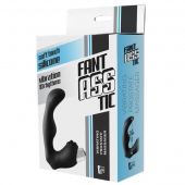 Черный вибромассажер простаты FantASStic Vibrating Prostate Massager - 11,3 см. - Dream Toys - в Копейске купить с доставкой