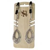 Изысканные зажимы на соски с подвесками  Шахерезада - Sitabella - купить с доставкой в Копейске