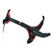 Пояс унисекс UNISEX Style с 2 насадками - LOVETOY (А-Полимер) - купить с доставкой в Копейске