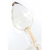 Прозрачный леденец в форме малой анальной пробки со вкусом пина колада - Sosuчki - купить с доставкой в Копейске