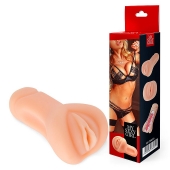Телесный реалистичный мастурбатор в виде вагины - Bior toys - в Копейске купить с доставкой