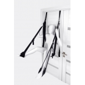 Черные секс-качели на дверь Anonymo №0505 - ToyFa - купить с доставкой в Копейске