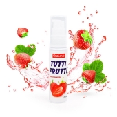 Гель-смазка Tutti-frutti с земляничным вкусом - 30 гр. - Биоритм - купить с доставкой в Копейске