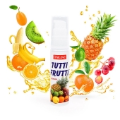 Гель-смазка Tutti-frutti со вкусом тропических фруктов - 30 гр. - Биоритм - купить с доставкой в Копейске