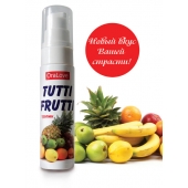 Гель-смазка Tutti-frutti со вкусом тропических фруктов - 30 гр. - Биоритм - купить с доставкой в Копейске