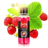 Массажное масло Eros fantasy с ароматом земляники - 50 мл. - Биоритм - купить с доставкой в Копейске
