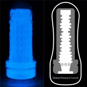 Светящийся в темноте мастурбатор Lumino Play Masturbator Ribbed - Lovetoy - в Копейске купить с доставкой