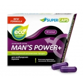 Возбуждающее средство для мужчин Mans Power plus - 10 капсул (0,35 гр.) +1 в подарок - SuperCaps - купить с доставкой в Копейске
