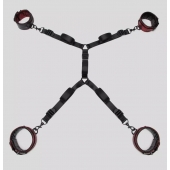 Изысканный набор фиксаций на кровати Reversible Under Mattress Restraint Set - Fifty Shades of Grey - купить с доставкой в Копейске