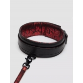 Стильный ошейник с поводком Reversible Faux Leather Collar and Lead - Fifty Shades of Grey - купить с доставкой в Копейске