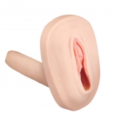 Мастурбатор-вагина с вибрацией и выносным пультом управления REALSTUFF SMOOTH   BALD - Dream Toys - в Копейске купить с доставкой