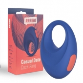 Синее эрекционное кольцо RRRING Casual Date Cock Ring - FeelzToys - в Копейске купить с доставкой