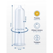 Презервативы MY.SIZE размер 53 - 10 шт. - My.Size - купить с доставкой в Копейске