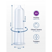 Презервативы MY.SIZE размер 69 - 3 шт. - My.Size - купить с доставкой в Копейске