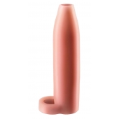 Телесная насадка Real Feel Enhancer XL - 17 см. - Pipedream - в Копейске купить с доставкой
