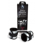 Серо-черные наручники Totally His - Fifty Shades of Grey - купить с доставкой в Копейске