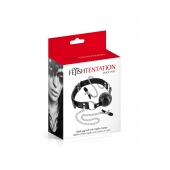 Жесткий шар-кляп с зажимами для сосков - Fetish Tentation - купить с доставкой в Копейске