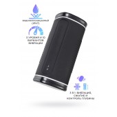 Черный перезаряжаемый мастурбатор Calor - Lovense - в Копейске купить с доставкой