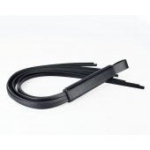 Черная кожаная плеть  Клео  - 60 см. - Sitabella - купить с доставкой в Копейске