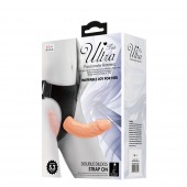 Женский страпон с 2 отростками - внешним и внутренним - Baile - купить с доставкой в Копейске