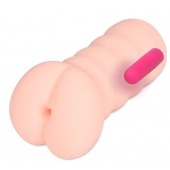 Телесный вибромастурбатор-анус Tong-ggo Auto - KOKOS - в Копейске купить с доставкой
