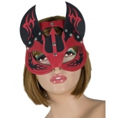 Маска дьяволицы с рожками - LOVETOY (А-Полимер) - купить с доставкой в Копейске