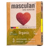 Экологически чистые презервативы Masculan Organic - 3 шт. - Masculan - купить с доставкой в Копейске