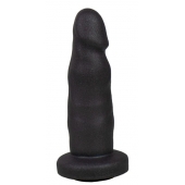 Черная реалистичная насадка-фаллоимитатор с головкой - 13 см. - LOVETOY (А-Полимер) - купить с доставкой в Копейске