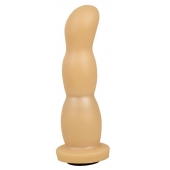 Телесная рельефная насадка Harness - 14,2 см. - LOVETOY (А-Полимер) - купить с доставкой в Копейске