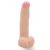 Телесная насадка Harness с коннектором - 19 см. - LOVETOY (А-Полимер) - купить с доставкой в Копейске