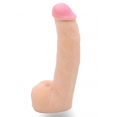 Телесная насадка Harness с коннектором - 19 см. - LOVETOY (А-Полимер) - купить с доставкой в Копейске