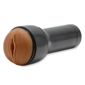 Коричневый мастурбатор-вагина Feel Stroker - Kiiroo - в Копейске купить с доставкой