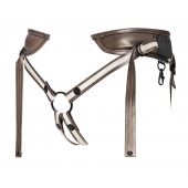 Бронзовый пояс для насадок Desirous Harness - Strap-on-me - купить с доставкой в Копейске