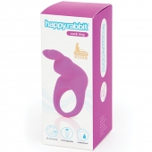Фиолетовое эрекционное виброкольцо Happy Rabbit Rechargeable Rabbit Cock Ring - Happy Rabbit - в Копейске купить с доставкой