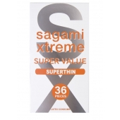 Ультратонкие презервативы Sagami Xtreme Superthin - 36 шт. - Sagami - купить с доставкой в Копейске