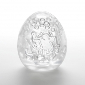 Мастурбатор-яйцо Keith Haring EGG DANCE - Tenga - в Копейске купить с доставкой