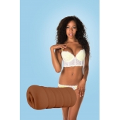 Коричневый мастурбатор-вагина BRIANNA - Dream Toys - в Копейске купить с доставкой