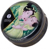Массажная свеча Exotic Green Tea с ароматом зелёного чая - 30 мл. - Shunga - купить с доставкой в Копейске