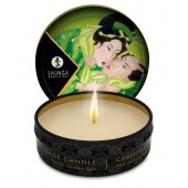Массажная свеча Exotic Green Tea с ароматом зелёного чая - 30 мл. - Shunga - купить с доставкой в Копейске